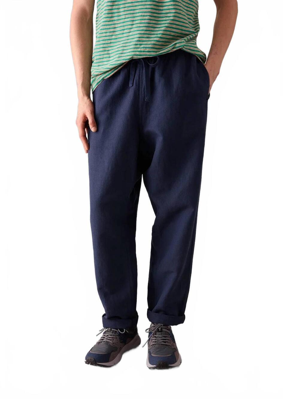 NEW TOAST alfie trousers in dark indigo